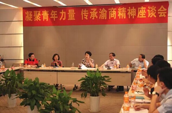 重慶市青年企業(yè)家座談會(huì)在鑫源工業(yè)園區(qū)舉行